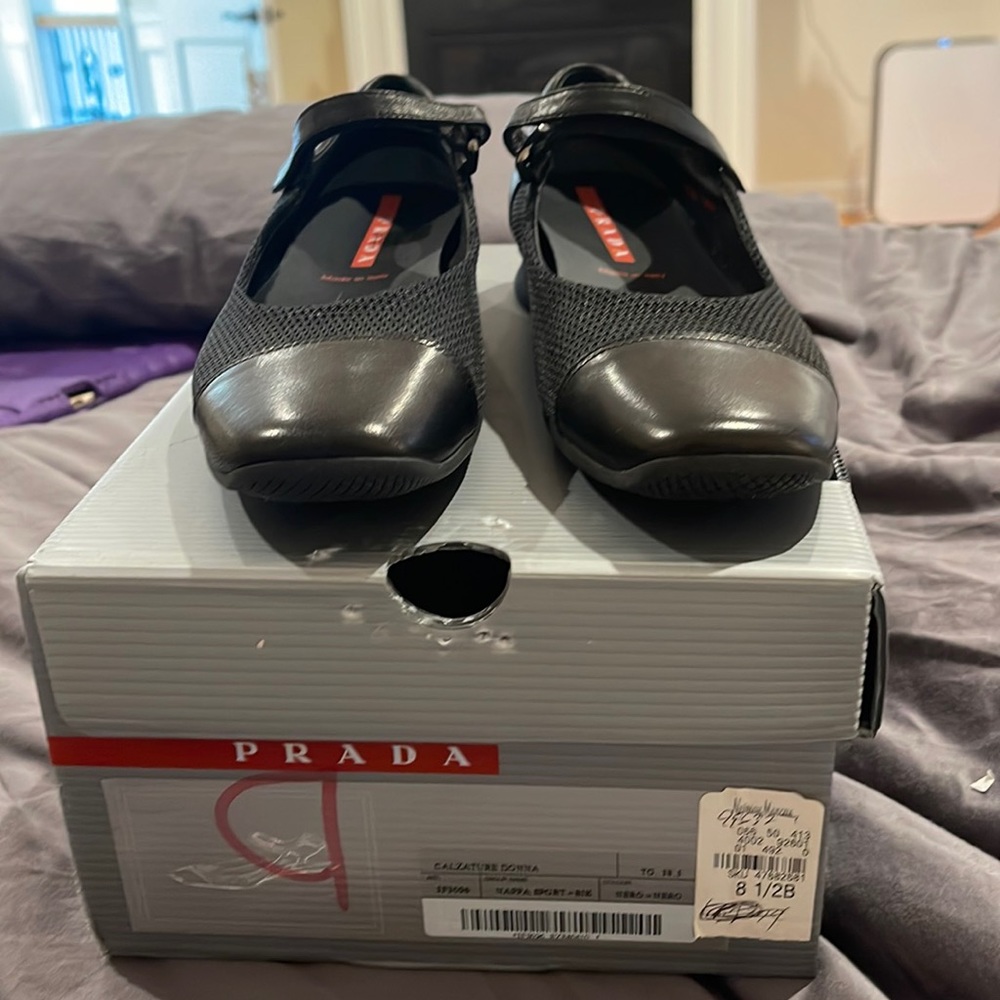 Woman’s Prada shoe